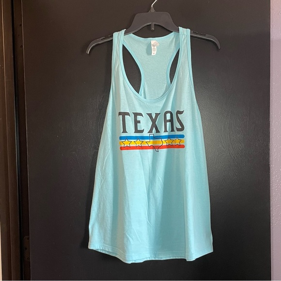 Tops - Texas Racerback Tank, Ladies Size XXL